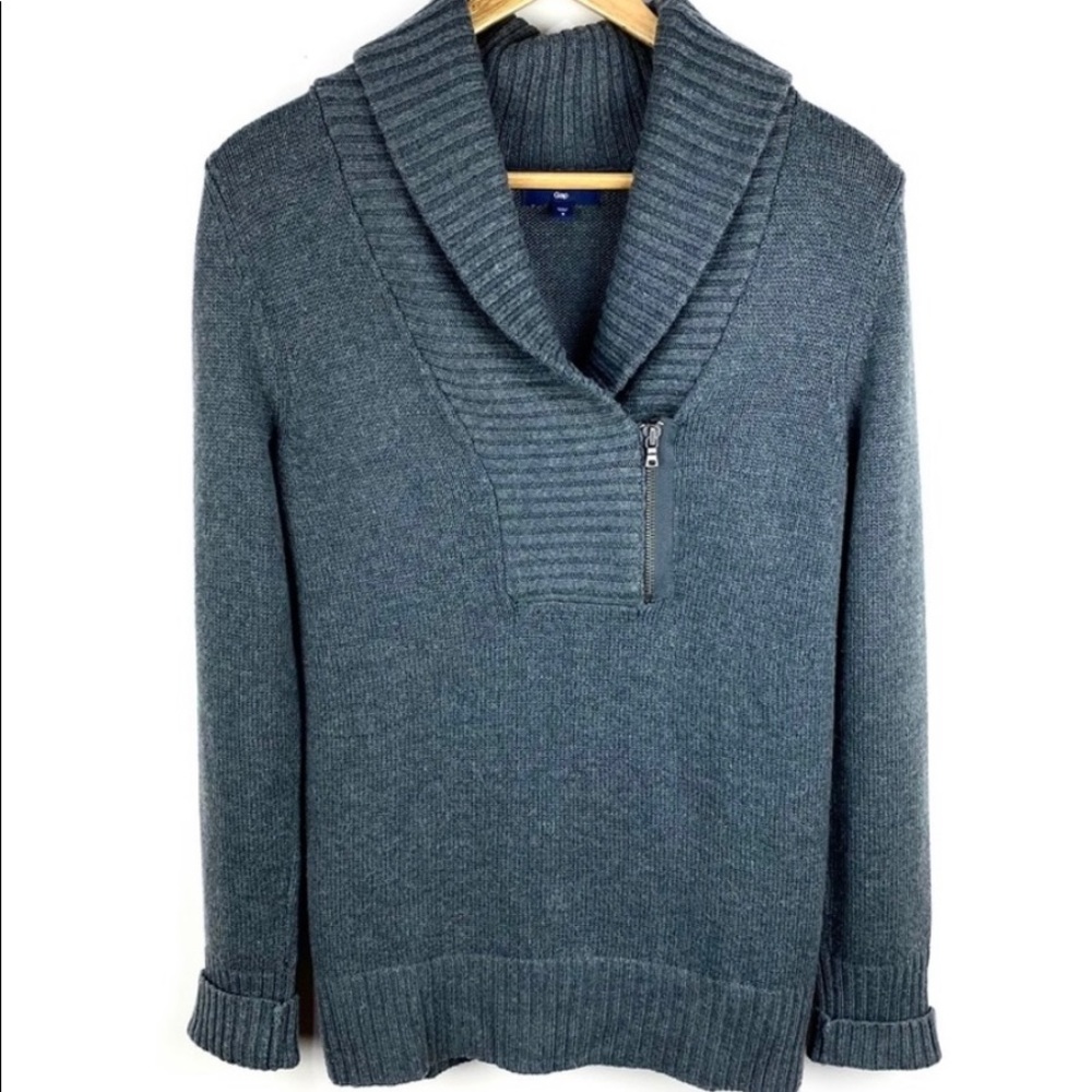 Gray wool GAP sweater